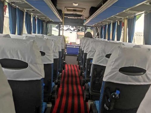best benz mini coach bus rental in Kerala