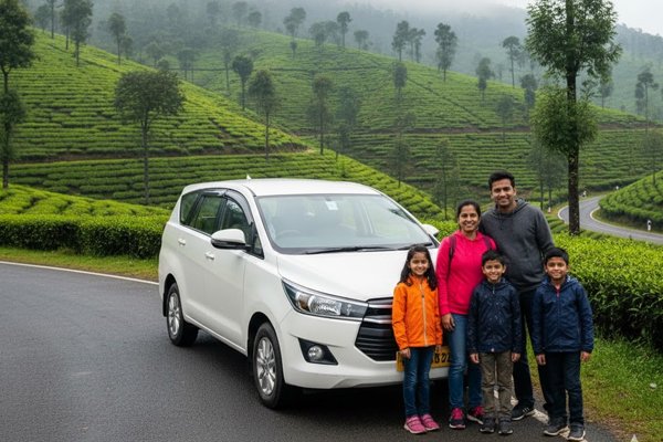 Kerala tourism taxi package price